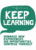 Keep learning logo