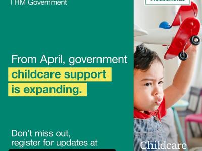 Working parents urged to register for extended childcare