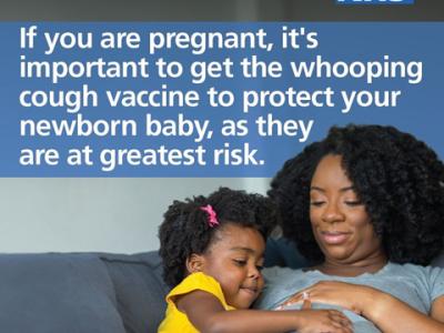 With cases of whooping cough increasing across Wolverhampton and the Black Country, pregnant women are being encouraged to make sure they have received their free vaccination