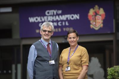 The City of Wolverhampton Council’s Head of School Improvement Amanda Newbold and Citizenship Language and Learning Senior Advisor Mark Smith visited Ethiopia to assess the impact of a Comic Relief funded project to improve literacy among young children