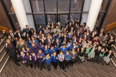 City schools celebrate being awarded the B-Safe anti-bullying charter