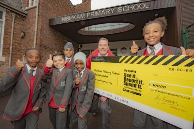 The council awarded the school with the £100 Enjoy Wolverhampton gift card for the successful report