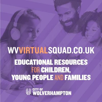 WV Holiday Squad is back this October half term as WV Virtual Squad –offering children, young people and families a wide range of online activities and events they can enjoy from home