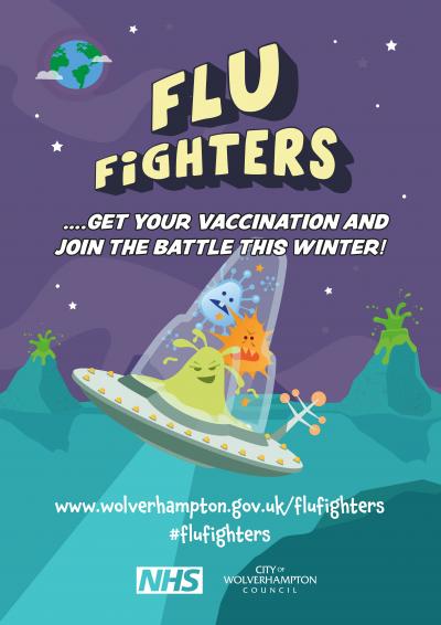 People are being encouraged to become Flu Fighters this winter