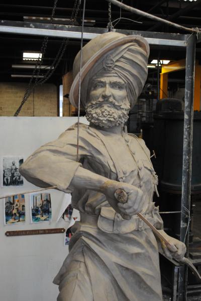 Guru Nanak Gurdwara commissioned Black Country sculptor Luke Perry 