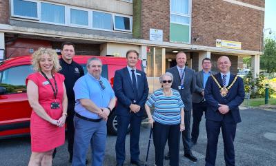 Wolverhampton Homes and West Midlands Fire Service joined forces 