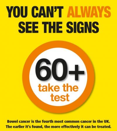 As Bowel Cancer Awareness Month gets underway, people in Wolverhampton are being reminded of the importance of regular screening once they reach the age of 60