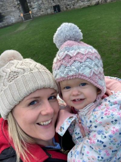 Laura Wood with her daughter Ella
