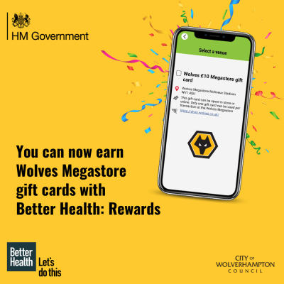 Wolves FC become a Better Health: Rewards partner - hurry, very limited places remaining!