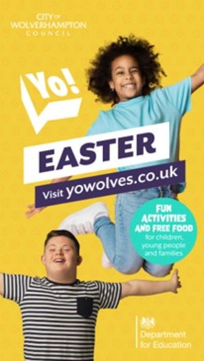 Wolverhampton’s Yo! Wolves Easter programme has been officially launched today (Monday 20 March, 2023), offering hundreds of activities and events for the city’s children and young people and their families during the upcoming school holidays