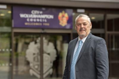 Councillor Ian Brookfield, Leader of the City of Wolverhampton Council, who has sadly passed away