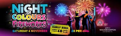 Wolverhampton’s annual firework display will take place in November – with tickets on sale now