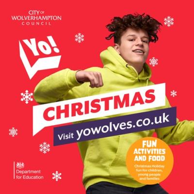 Wolverhampton’s Yo! Christmas programme is now live, offer hundreds of activities and events for the city’s children and young people and their families during the festive holidays