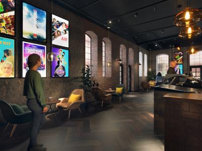 Computer generated images show what the new Chubb cinema space could look like