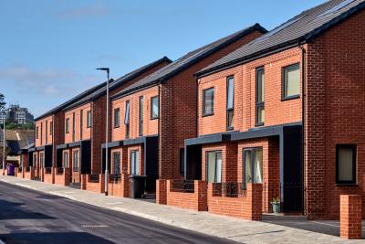 New council homes at Burton Crescent