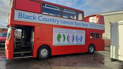 Cancer awareness bus to arrive in Wolverhampton on Tuesday