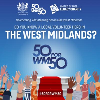 Nominate local heroes for 50forWM50 initiative