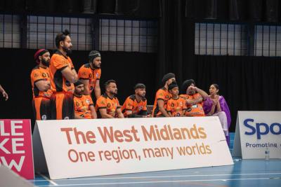 More action from the British Kabaddi League Championships