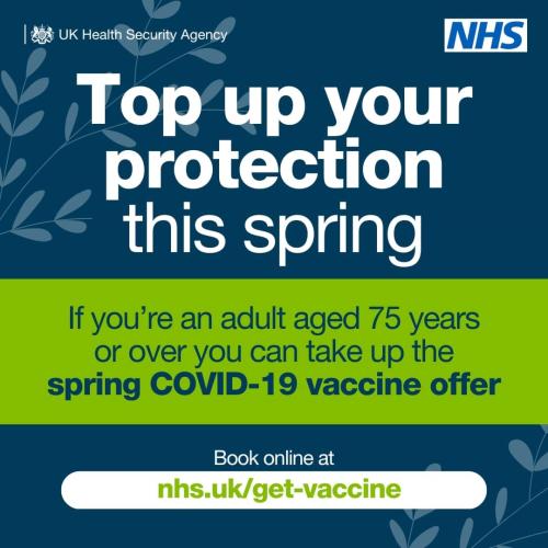 Eligible people in Wolverhampton are being invited to get their spring Covid-19 vaccination
