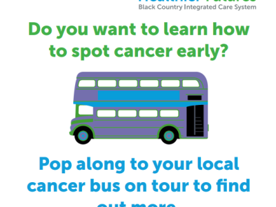 Cancer awareness bus to arrive in Wolverhampton