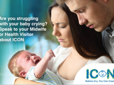 “Babies cry, and you can cope!” is the message from Wolverhampton Safeguarding Together during the national ICON Week campaign, which is now underway