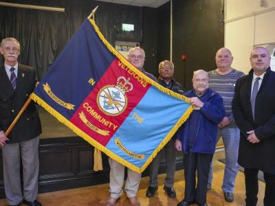 Pictured left to right, are Paul Nicholls, Derek Woodmass, Roy Hollingsworth, Neville Collins, Dave Box and Councillor Craig Collingswood, chair of the Armed Forces Covenant Partnership Board, at the Veterans in the Community meeting at Wednesfield Conservative Club