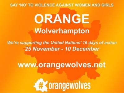 Residents, businesses, schools, faith groups, charities and other organisations are once again being encouraged to 'Orange Wolverhampton' as the city prepares to say ‘no’ to interpersonal violence