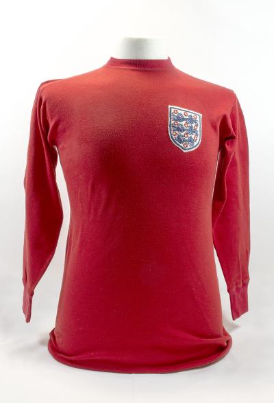 1966 England World Cup shirt issued to George Eastham