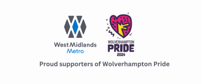 WM Metro supports Wolverhampton Pride