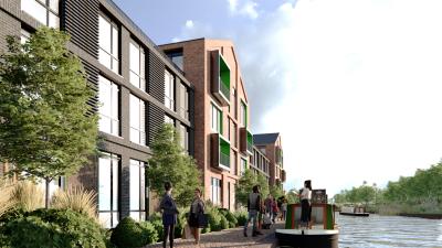Wavensmere Homes' plans for Wolverhampton Canalside South