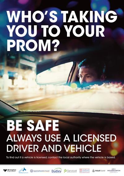 Remember to check vehicles hired for Prom night