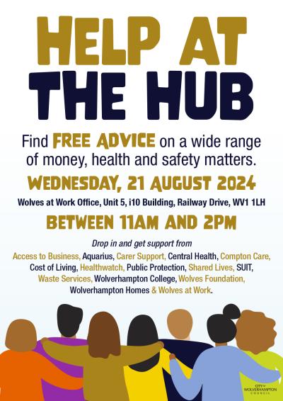 Come and find free support and advice at city’s next Help at the Hub day 