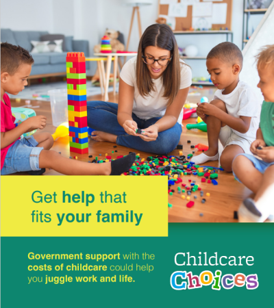 Funded childcare for 9 month olds now available