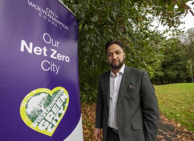 Councillor Qaiser Azeem, City of Wolverhampton Council cabinet member for transport and green city