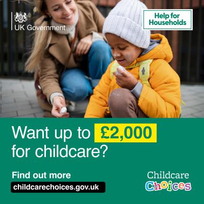 Save money on your childcare bills with tax free childcare