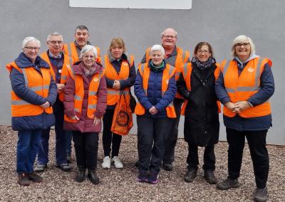 Some of the recently trained Ramblers Wellbeing Walks Wolverhampton walk leaders