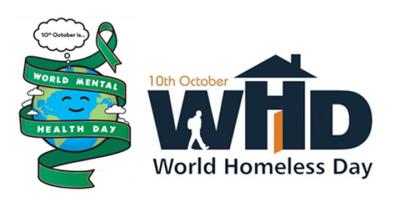 City marks World Mental Health Day and World Homeless Day 