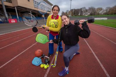 Councillor Jasbir Jaspal, the City of Wolverhampton Council's Cabinet Member for Adults and Wellbeing, welcomes the newly appointed Active Ageing Coordinator Jessica Savage at WV Active Aldersley