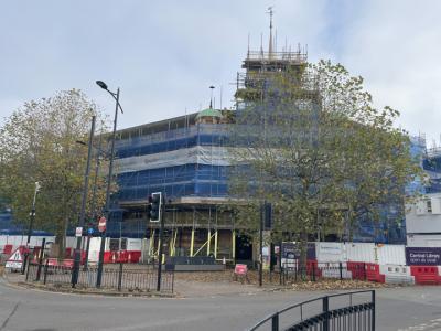 Full works underway at Central Library