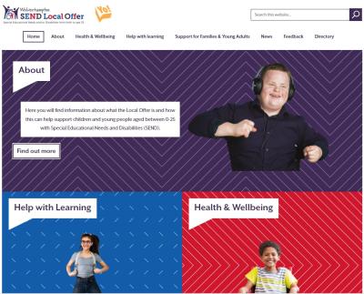 An all new Local Offer website, detailing information, services and resources available to support children and young people with special educational needs or disabilities (SEND), has been launched