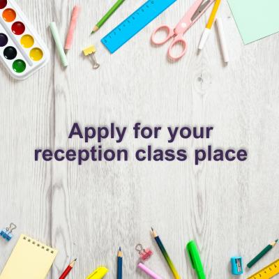 There is just a week remaining for parents and carers to apply for reception class places for children who will be starting school for the first time in September