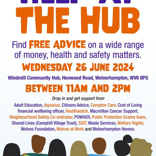 Residents welcome to attend city’s next Help at the Hub event 