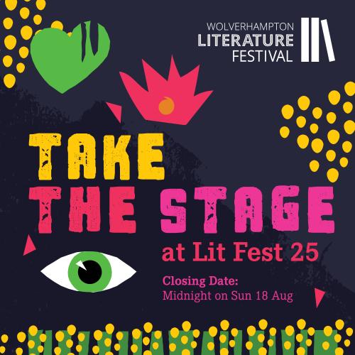 Call out for performers for Wolverhampton Literature Festival 2025 
