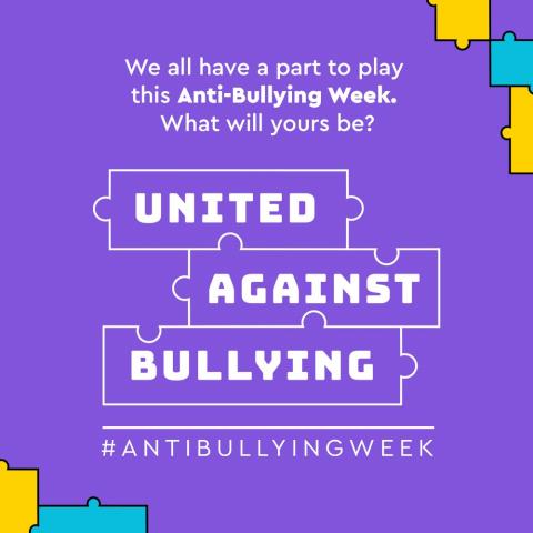 Be #UnitedAgainstBullying this Anti-Bullying Week | City Of ...