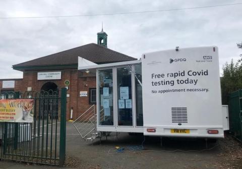 Mobile Covid 19 Rapid Testing At Low Hill Then Wednesfield City Of Wolverhampton Council