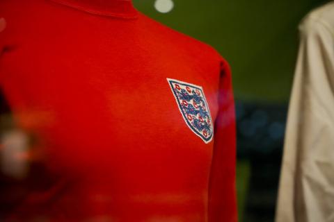 Check out England memorabilia at art gallery ahead of Euros knockout ...